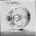 TFL 2.2 Inch Beadlock Wheels With The Hub C1402-31SILVER